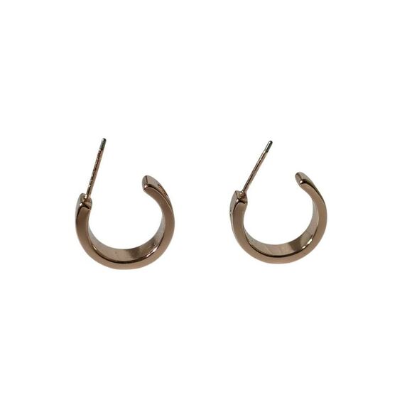 Coach Signature Hoop Earrings - Picture 5 of 9